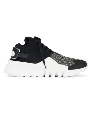 Y-3 リジッドソールスニーカー ブラック - サムネイル1