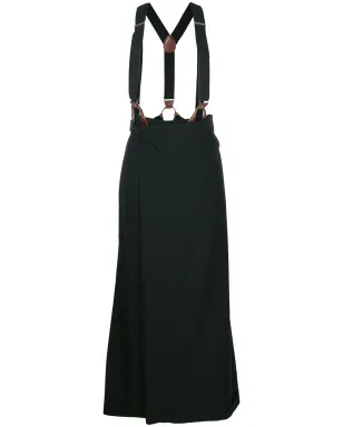 Jean Paul Gaultier Pre-Owned サスペンダースカートパンツ（ブラック） - サムネイル1