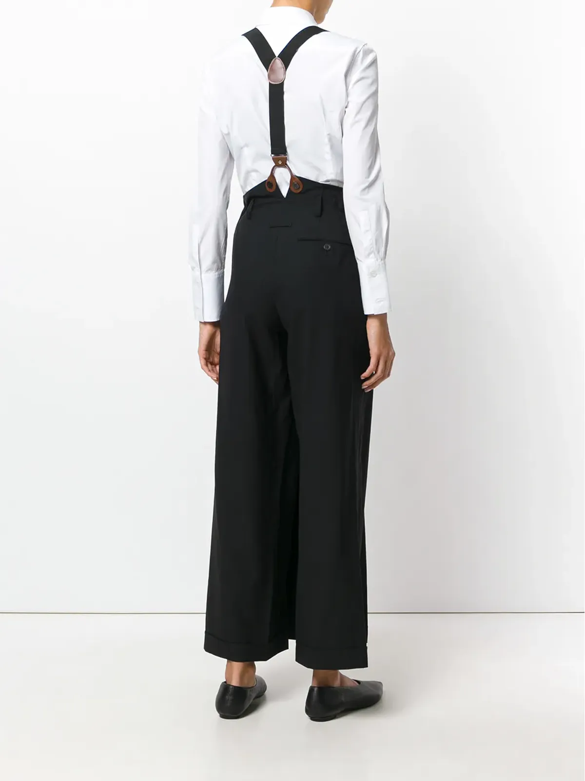 Jean Paul Gaultier Pre-Owned サスペンダースカートパンツ（ブラック） - 画像3