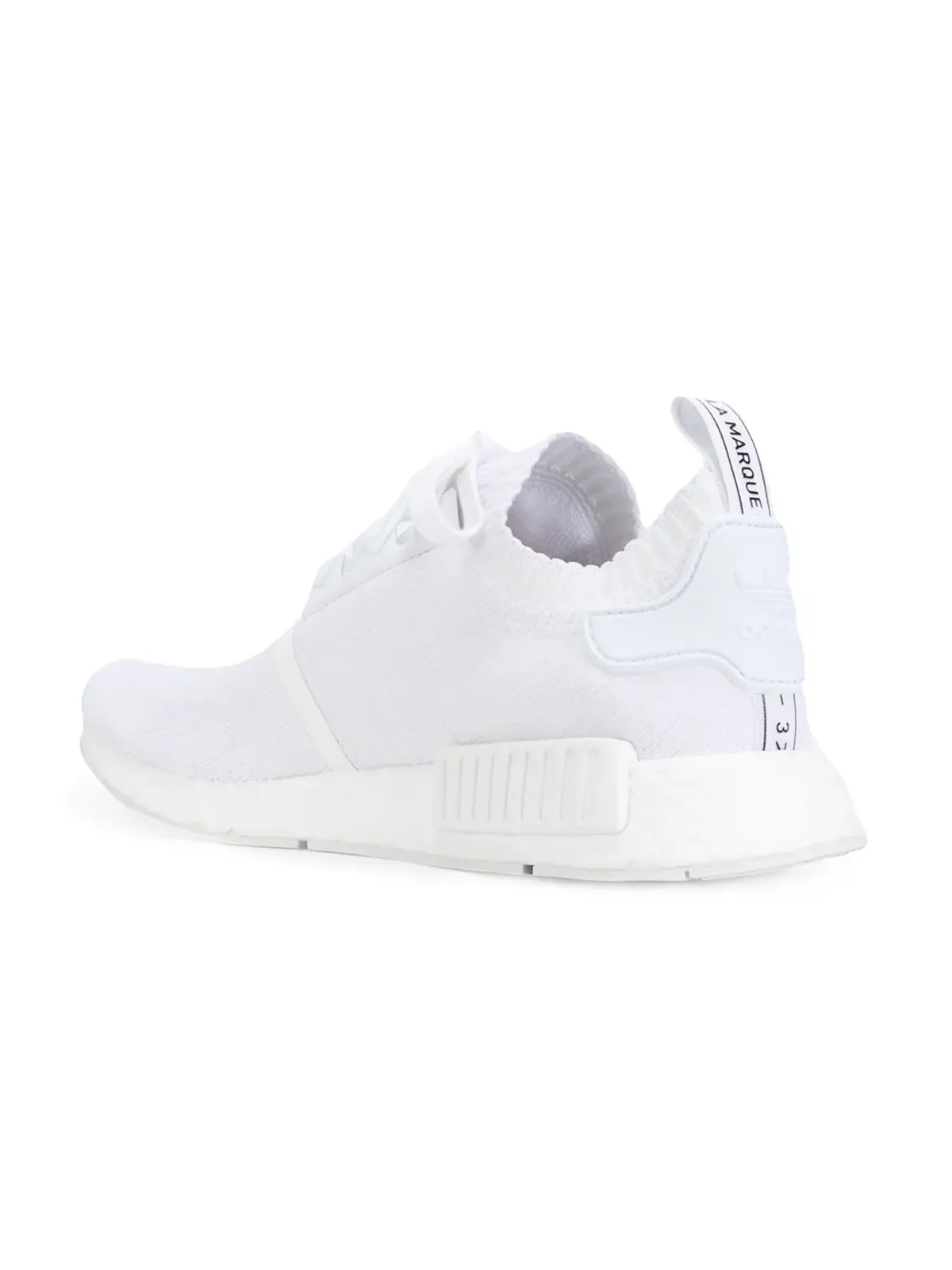 adidas NMD_R1 Primeknit トリプルホワイト スニーカー - 画像3
