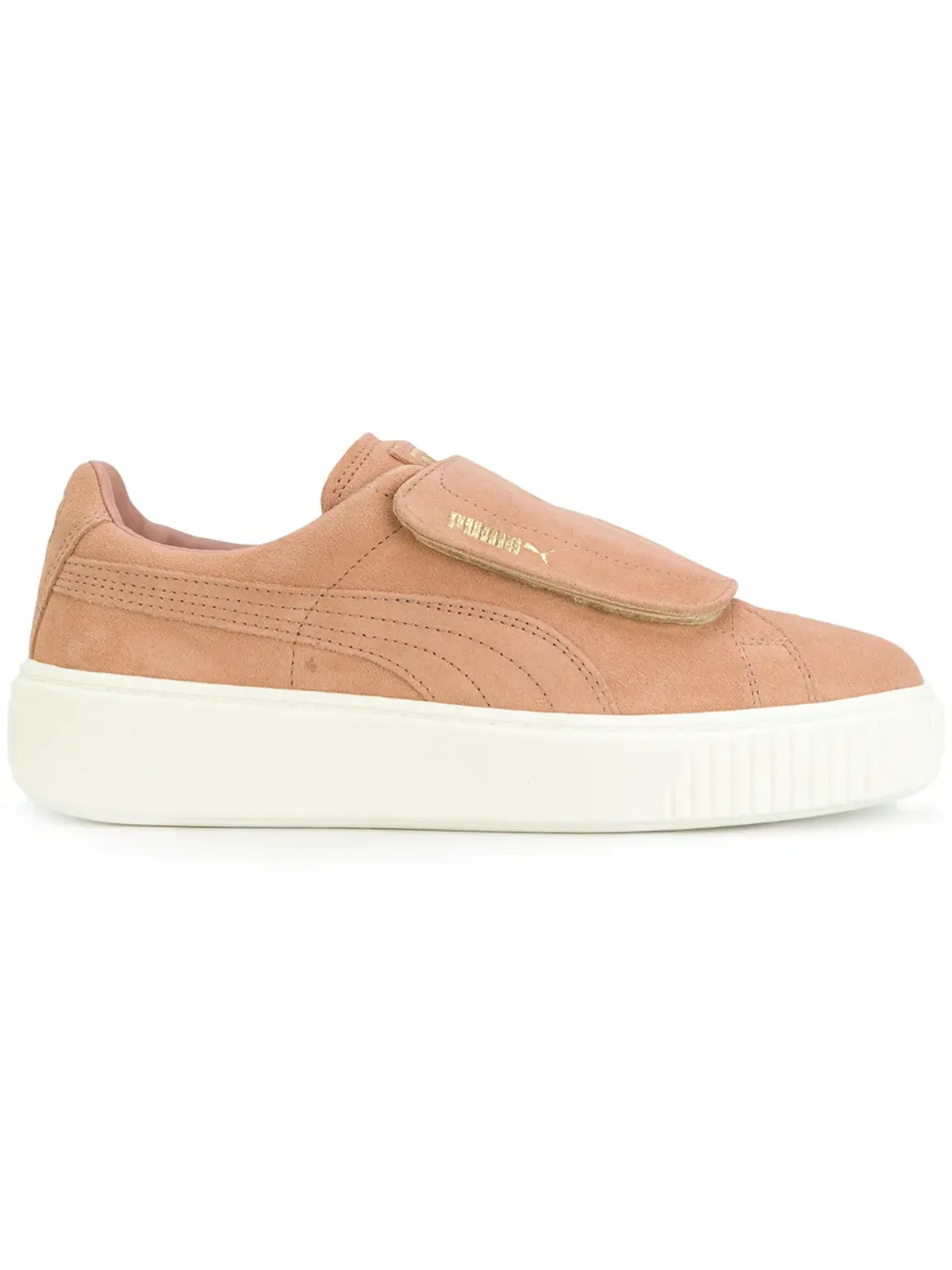 PUMA platform touch-strap sneakers - Pink - 画像1