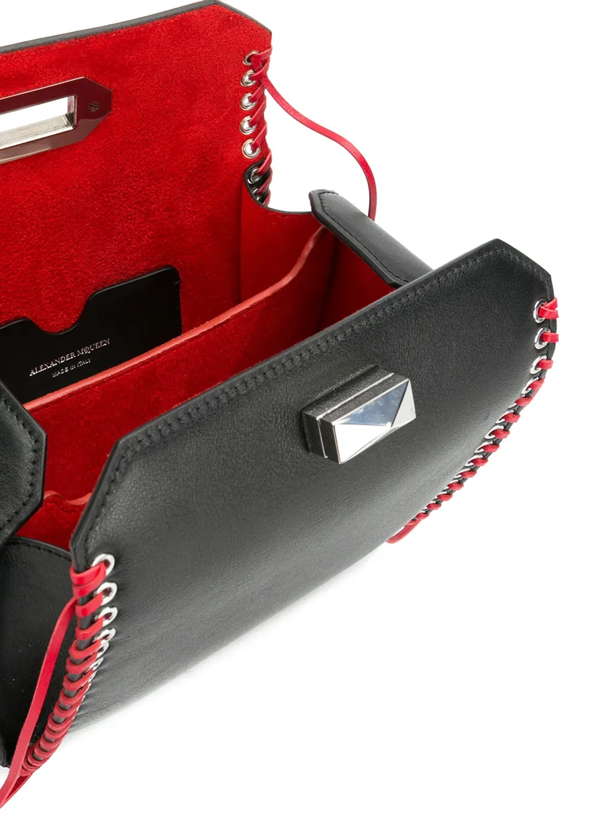 Alexander McQueen Box tote - Black - 画像5