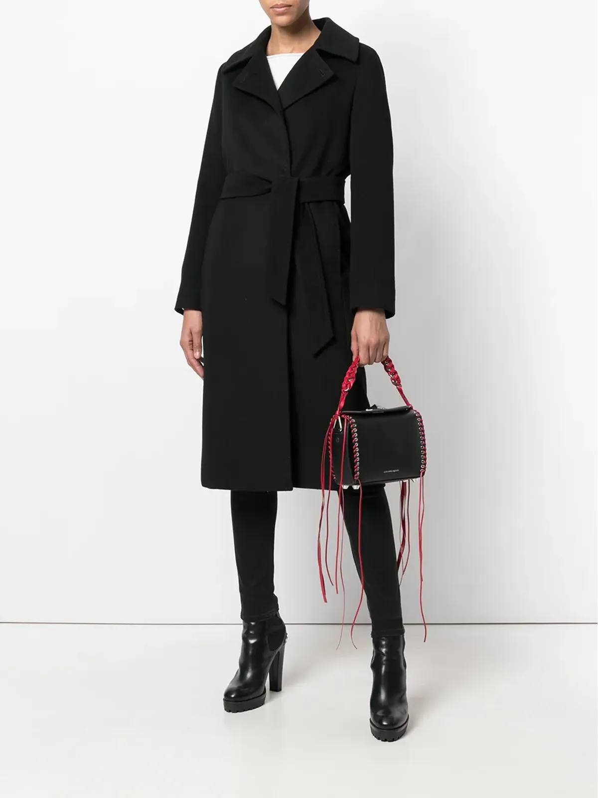 Alexander McQueen Box tote - Black - 画像2