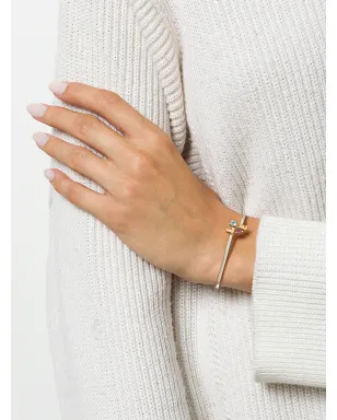 Delfina Delettrez ラブブレスレット 18ktゴールドとダイヤモンド マルチカラー - サムネイル2