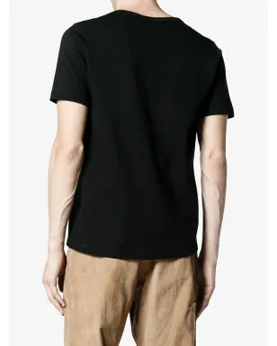 Merz B. Schwanen ブラック クルーネック Tシャツ - サムネイル4