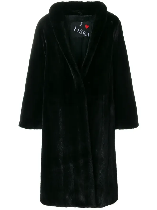 Liska Liska ファー付きコートの商品画像