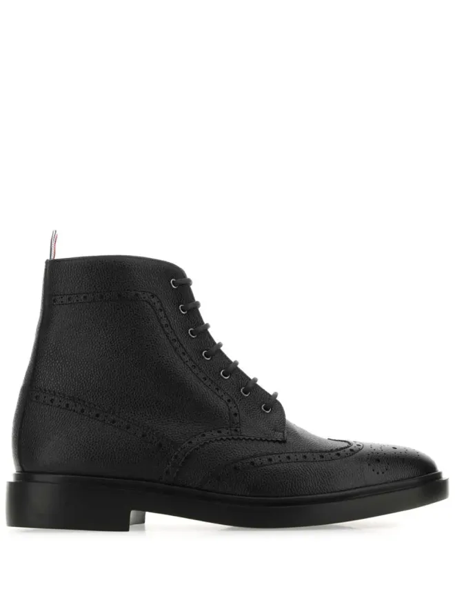 Thom Browne Thom Browne ウィングチップブローグブーツ（ブラック）の商品画像