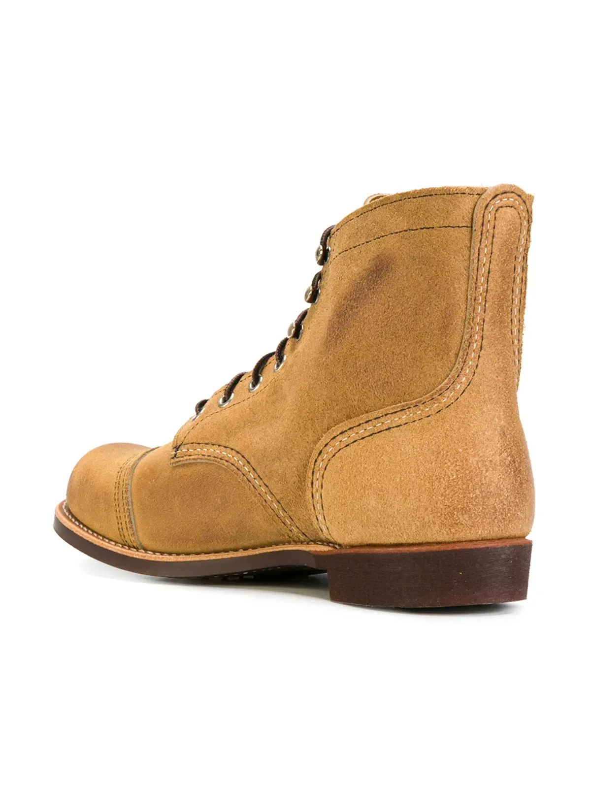 Red Wing Shoes キャメルスエード アイアンレンジャー デザートブーツ - 画像3