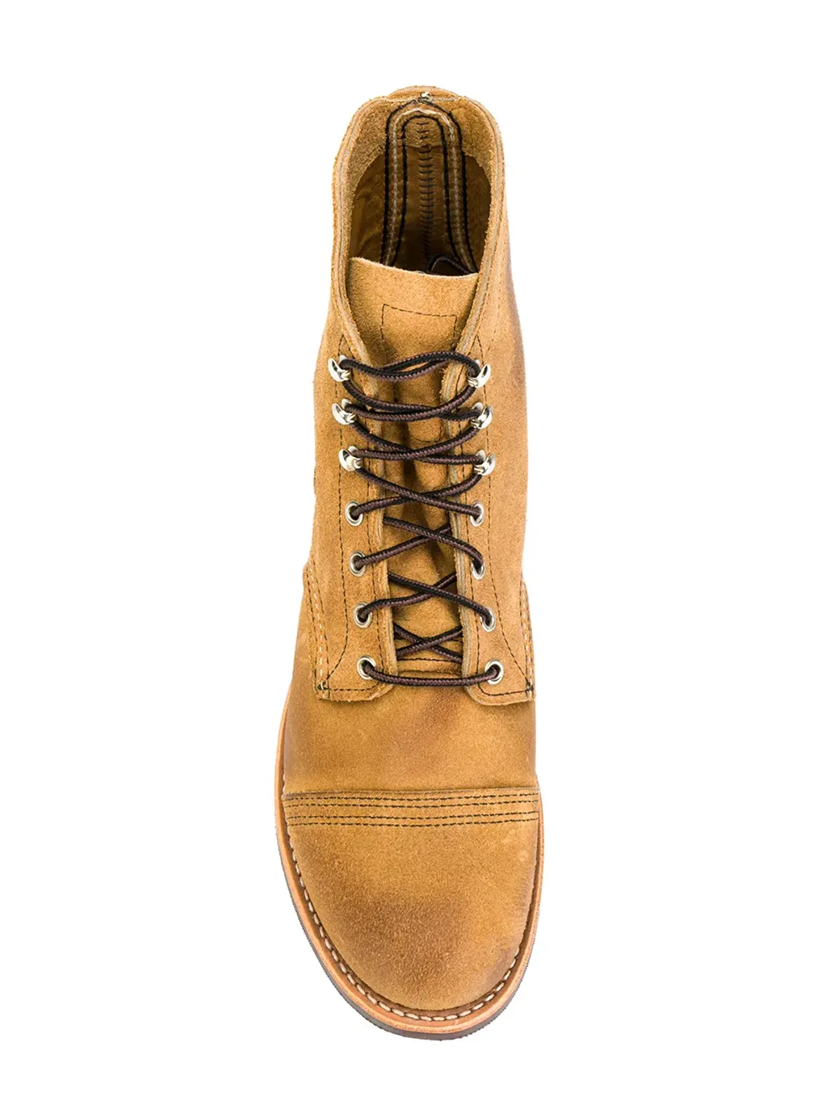 Red Wing Shoes キャメルスエード アイアンレンジャー デザートブーツ - 画像4