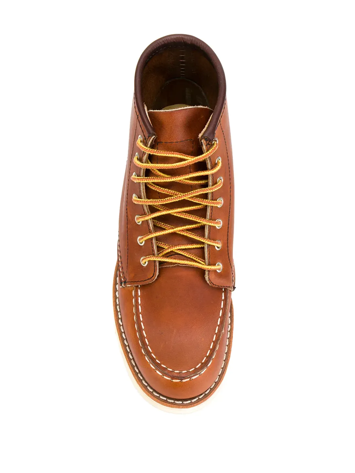 Red Wing Shoes レースアップワークブーツ ブラウン - 画像4