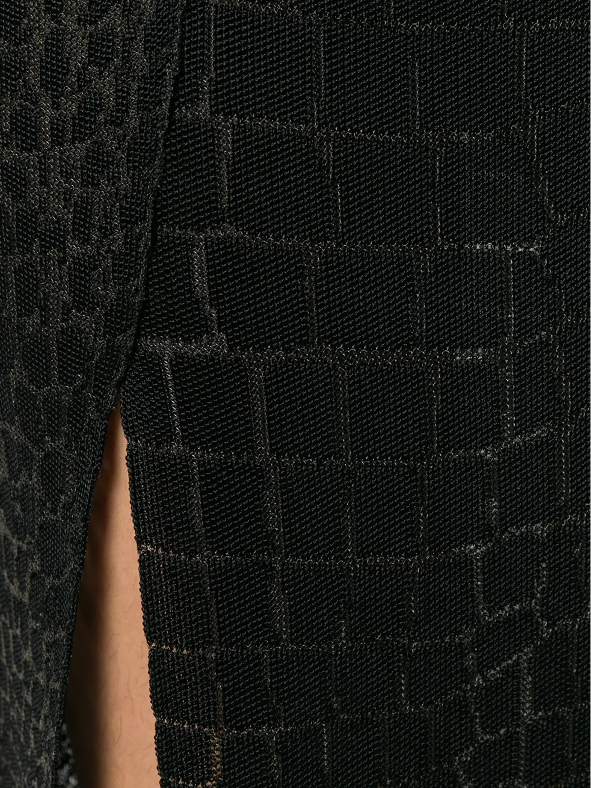 Balmain クロコダイルエフェクトガウン - 画像5