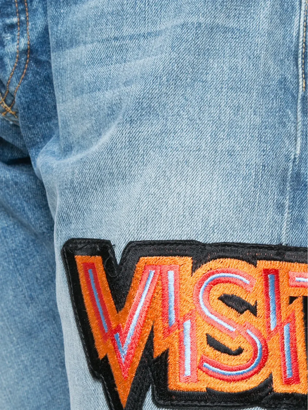 Visitor On Earth リラックスフィットジーンズ ブルー - 画像5