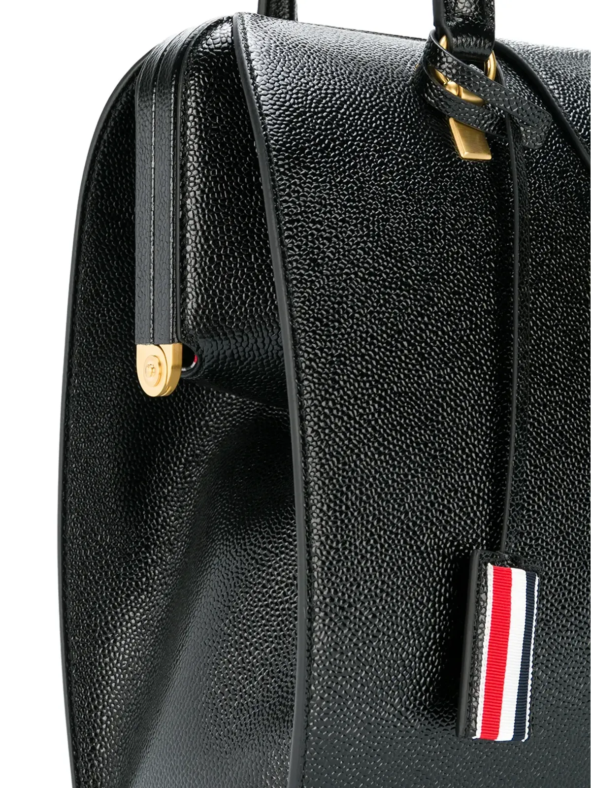 Thom Browne Mrs. Thom Lucido レザー トートバッグ - 画像4