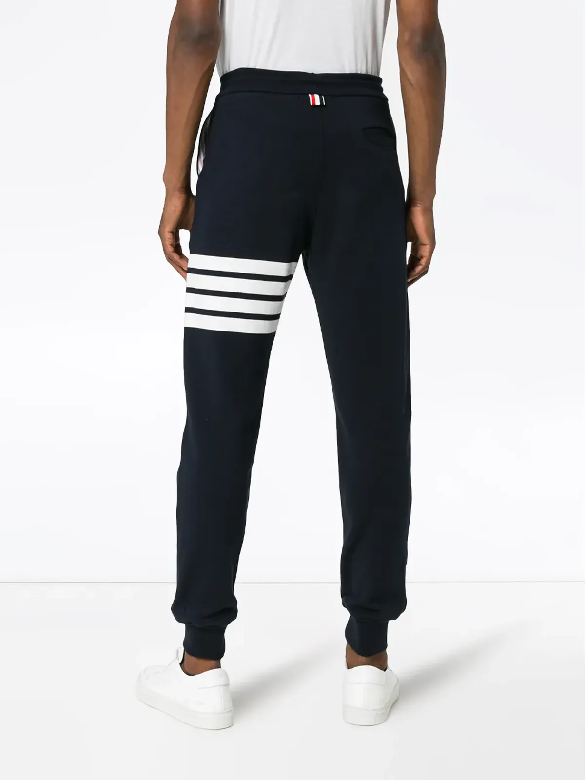 Thom Browne クラシック ループバック 4バー トラックパンツ ブルー - 画像4