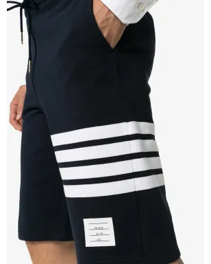 Thom Browne エンジニアード4バー ジャージー トラックショーツ - ブルー - サムネイル5