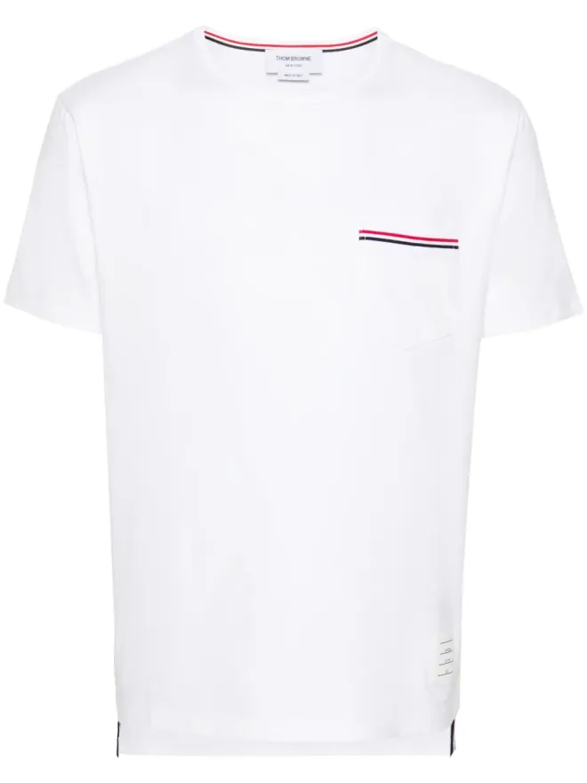 Thom Browne Thom Browne RWBストライプ コットンTシャツの商品画像