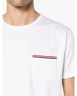 Thom Browne RWBストライプ コットンTシャツ - サムネイル5