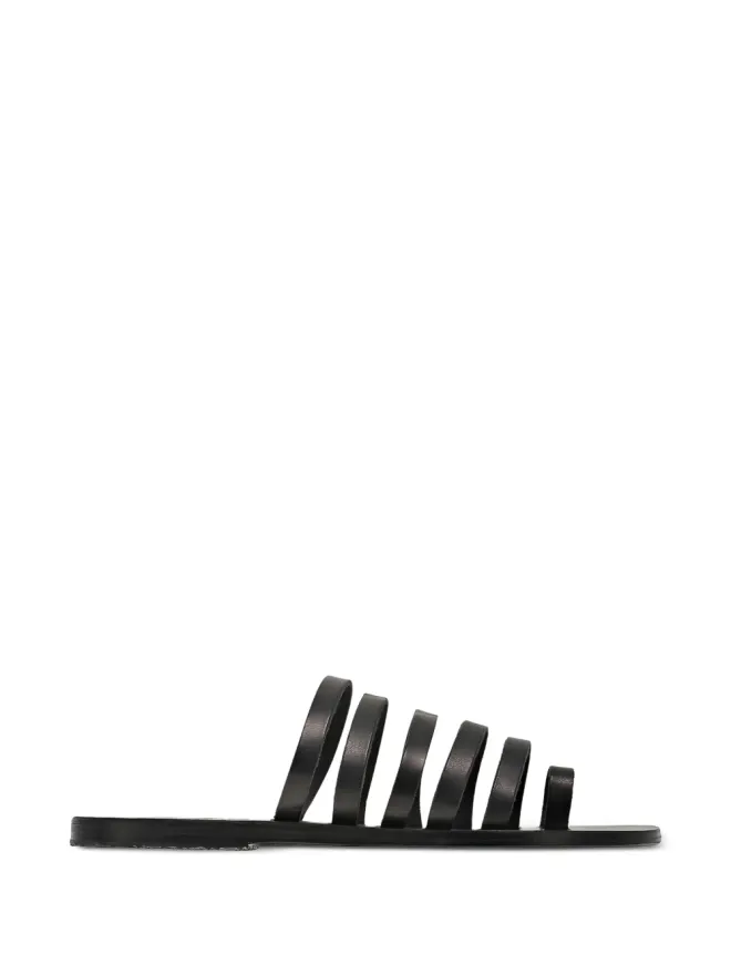Ancient Greek Sandals Ancient Greek Sandals ニキ レザーサンダル - ブラックの商品画像