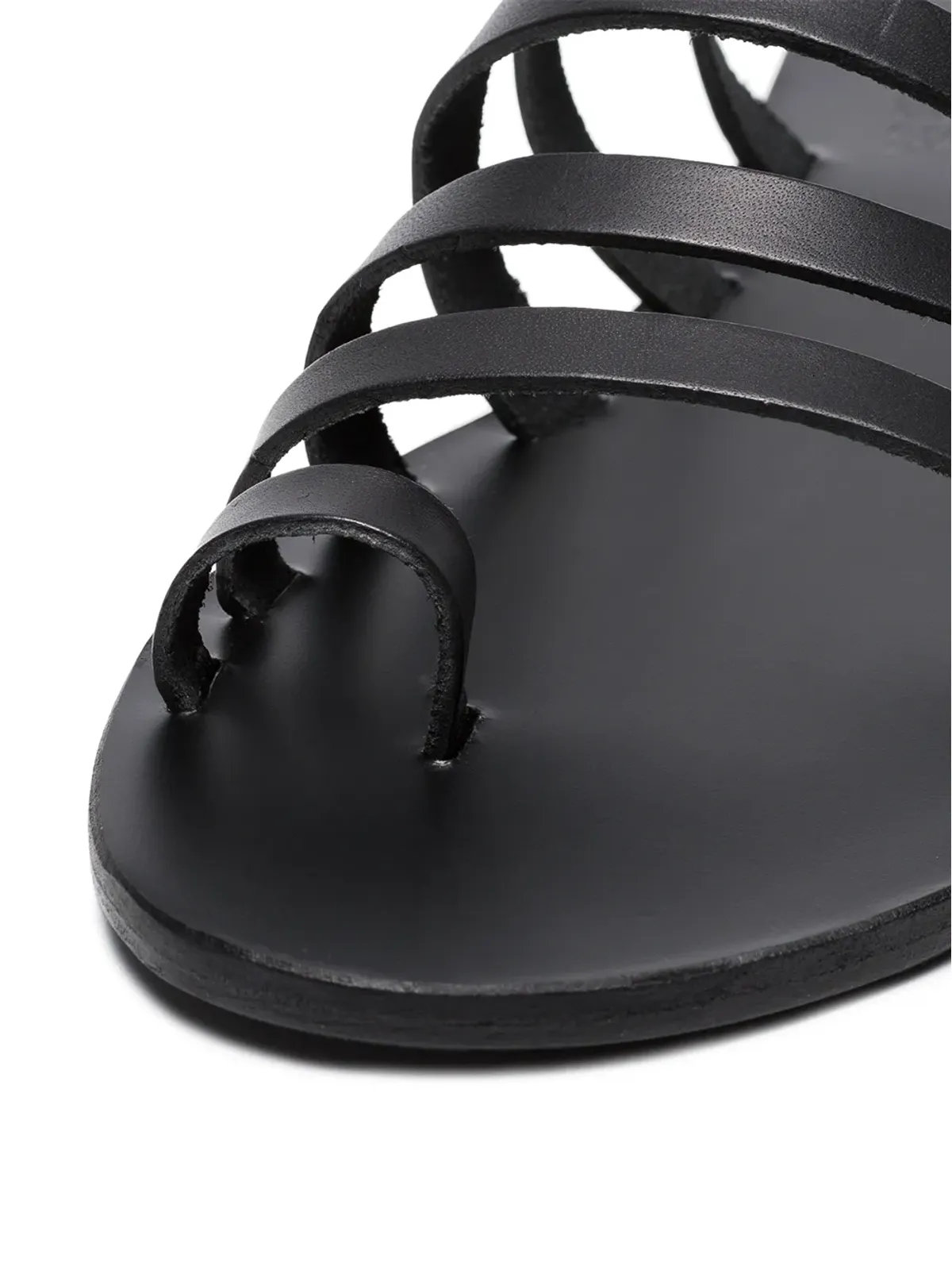 Ancient Greek Sandals ニキ レザーサンダル - ブラック - 画像5
