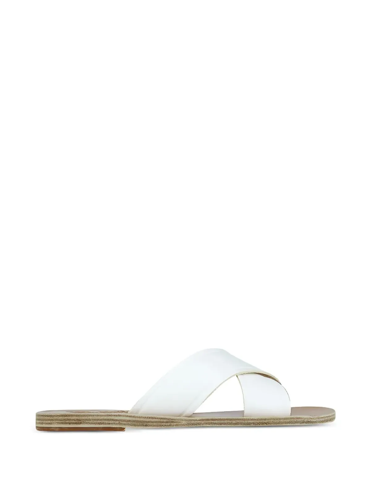 Ancient Greek Sandals タイス レザーサンダル - ホワイト - 画像1
