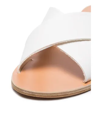 Ancient Greek Sandals タイス レザーサンダル - ホワイト - サムネイル5