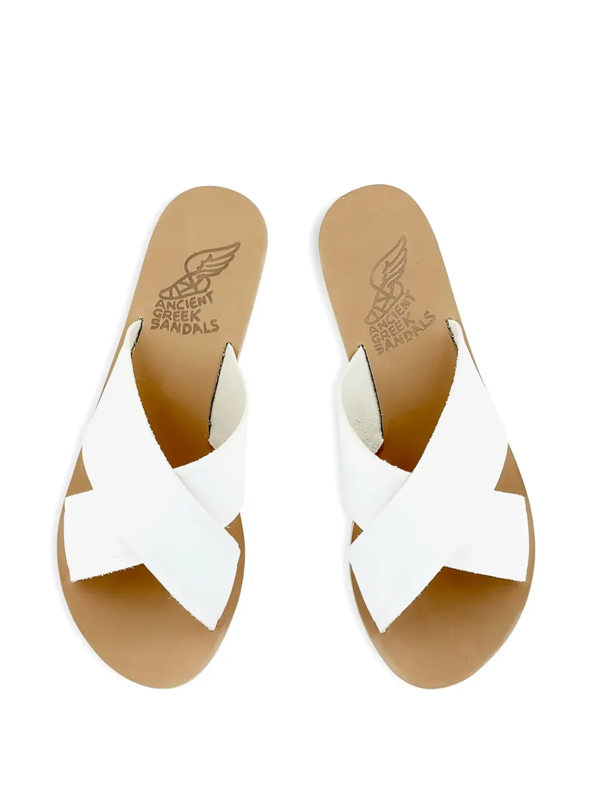 Ancient Greek Sandals タイス レザーサンダル - ホワイト - 画像3