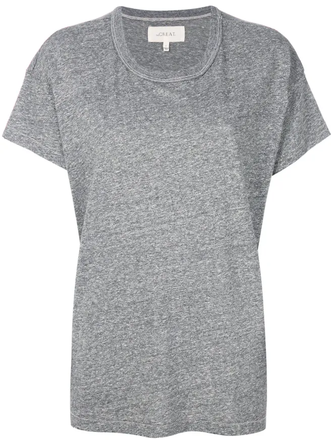 The Great The Great. グレーのクラシック ルーズフィット Tシャツの商品画像