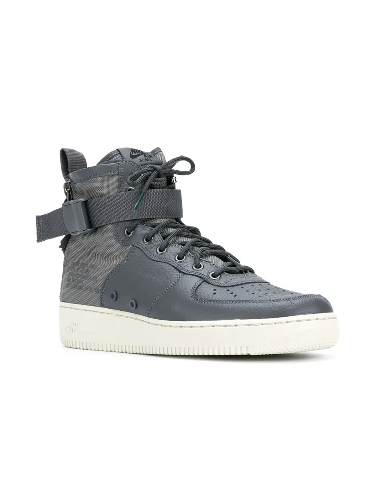 Nike SF AF1 Mid ダークグレー スニーカー - 画像2