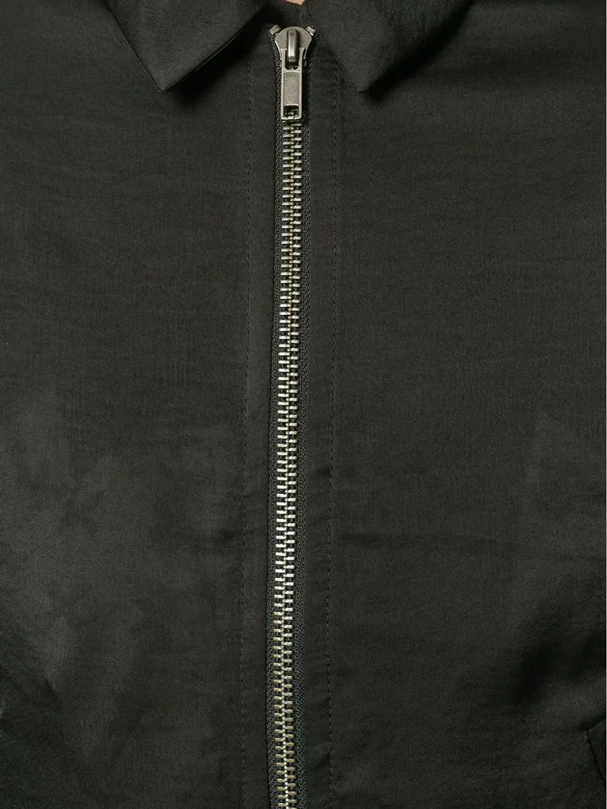 Haider Ackermann 黒の軽量ジップジャケット - 画像5
