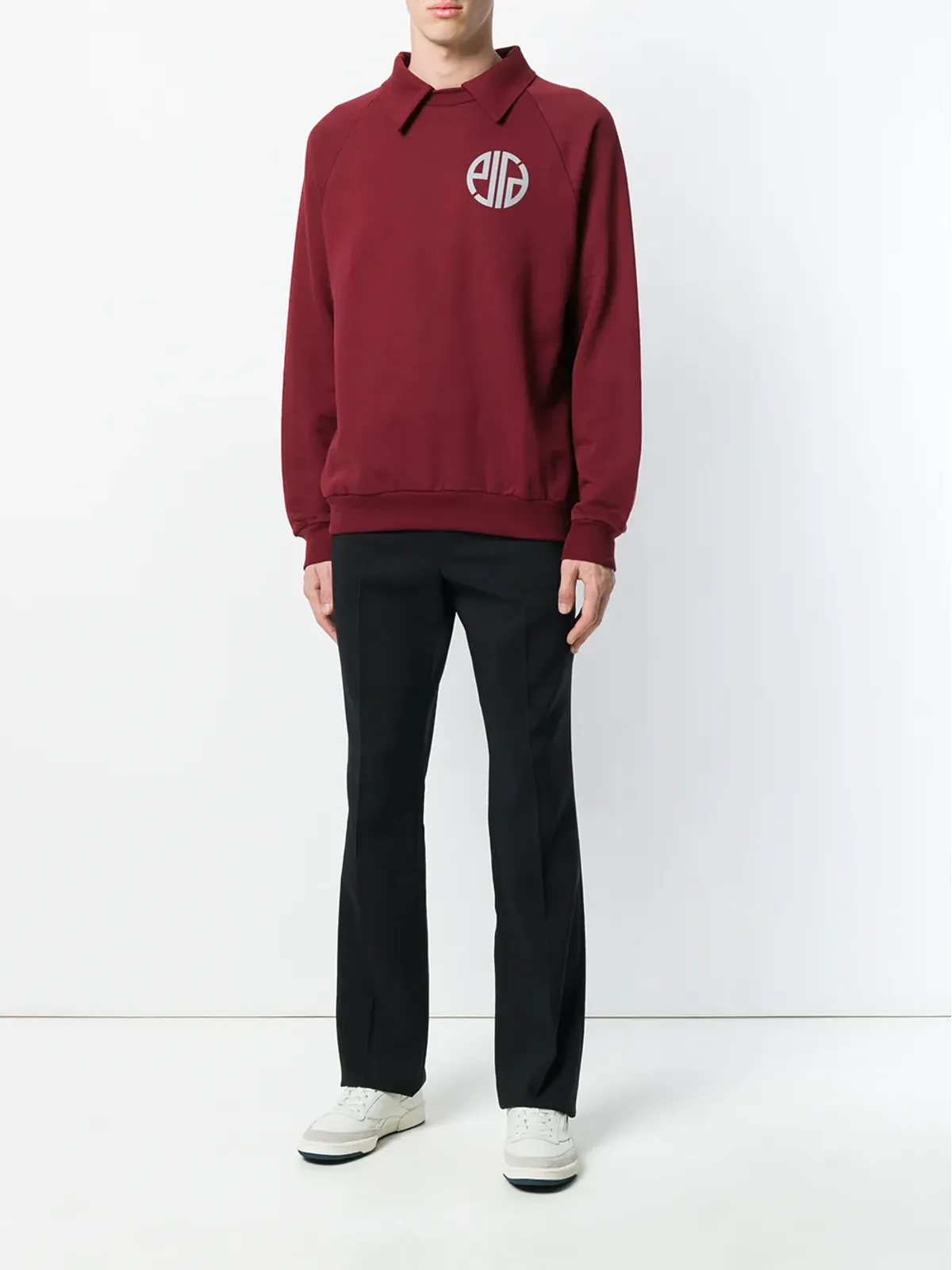 Gosha Rubchinskiy 襟付きコットン製スウェットシャツ - 画像2