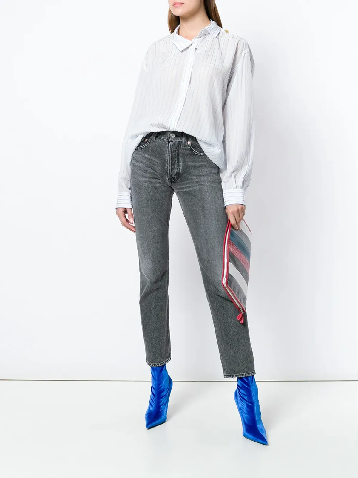 Balenciaga プルドシャツ - White - 画像2