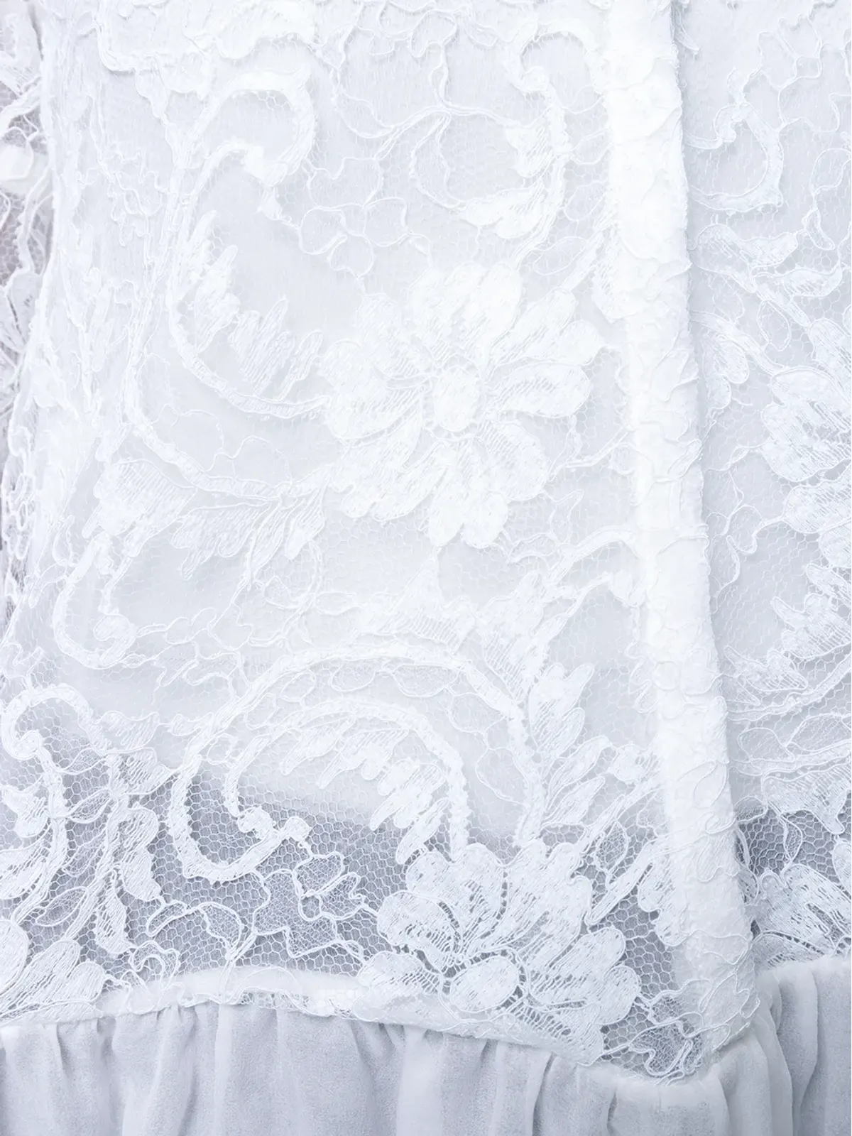 Givenchy レース刺繍フレアーブラウス - 画像5