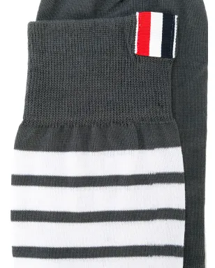 Thom Browne 4バーソックス - グレー - サムネイル2