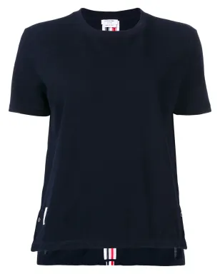 Thom Browne RWBストライプ リラックス ピケ Tシャツ - サムネイル1