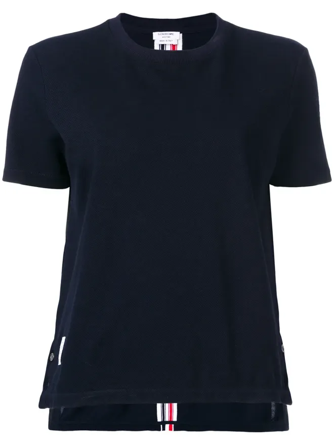 Thom Browne Thom Browne RWBストライプ リラックス ピケ Tシャツの商品画像