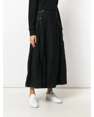 Jean Paul Gaultier Pre-Owned サスペンダー付きプリーツスカート - サムネイル3