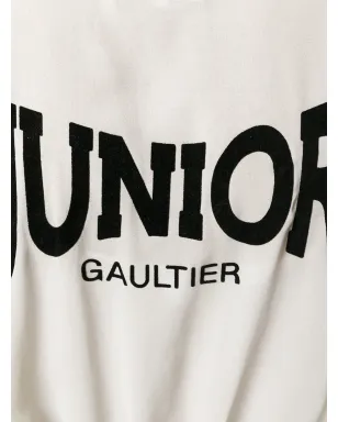 Jean Paul Gaultier Pre-Owned シアー ボンバー ジャケット ホワイト - サムネイル5