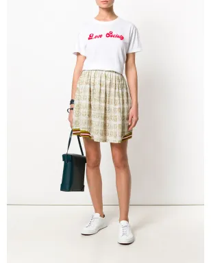 Jean Paul Gaultier Pre-Owned プリント柄プリーツスカート風ショートパンツ - サムネイル2