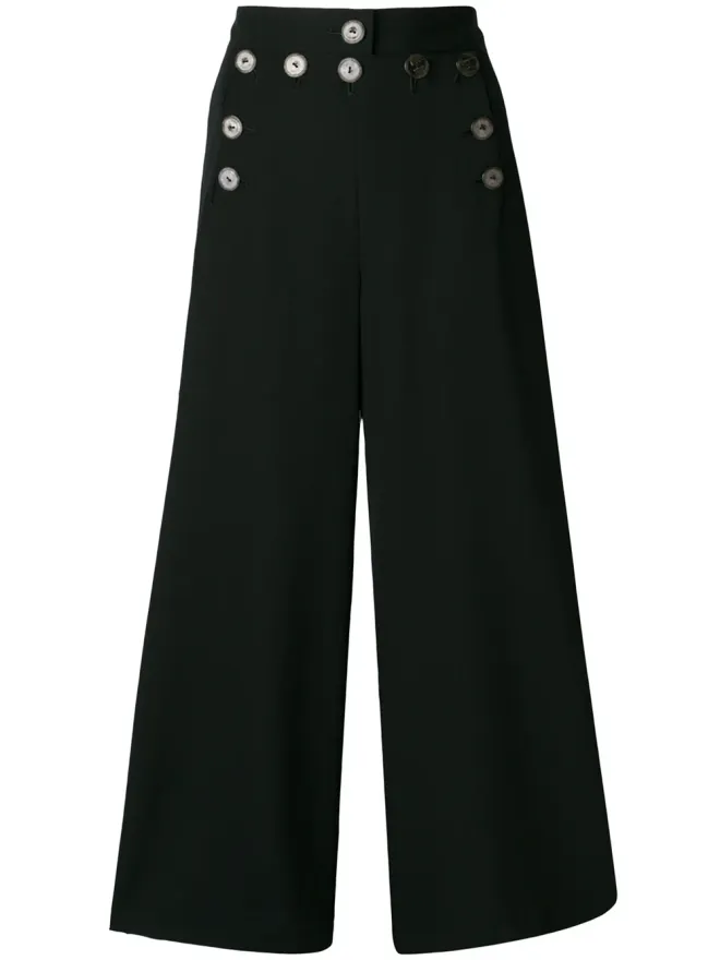 Jean Paul Gaultier Pre-Owned Jean Paul Gaultier Pre-Owned セーラートラウザーの商品画像