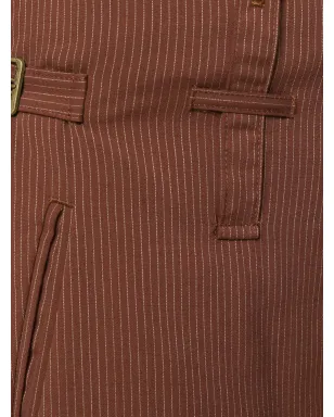 Jean Paul Gaultier Pre-Owned ハイウエストストライプパンツ - サムネイル5
