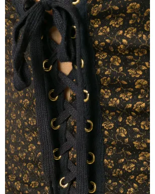 Jean Paul Gaultier Pre-Owned 花柄プリントパネルドレス - サムネイル5