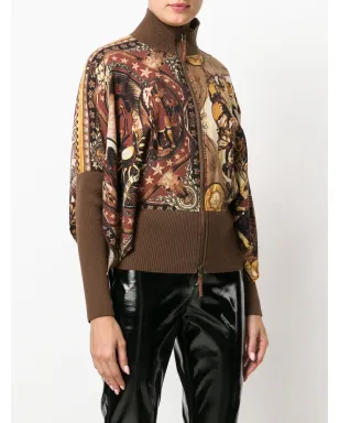 Jean Paul Gaultier Pre-Owned リブ編みディテールプリントジャケット - サムネイル3