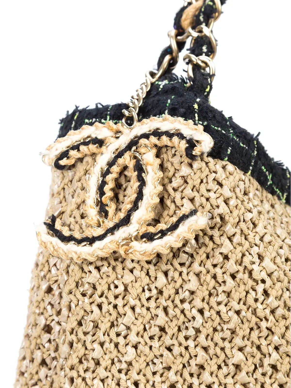 CHANEL ビンテージ Camellia Coco Country トート - 画像4