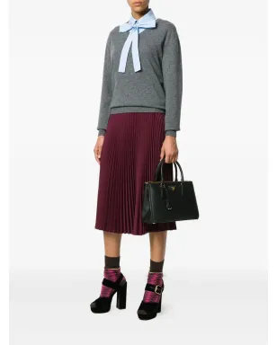 Prada トップハンドル ロゴプレート トートバッグ - サムネイル2