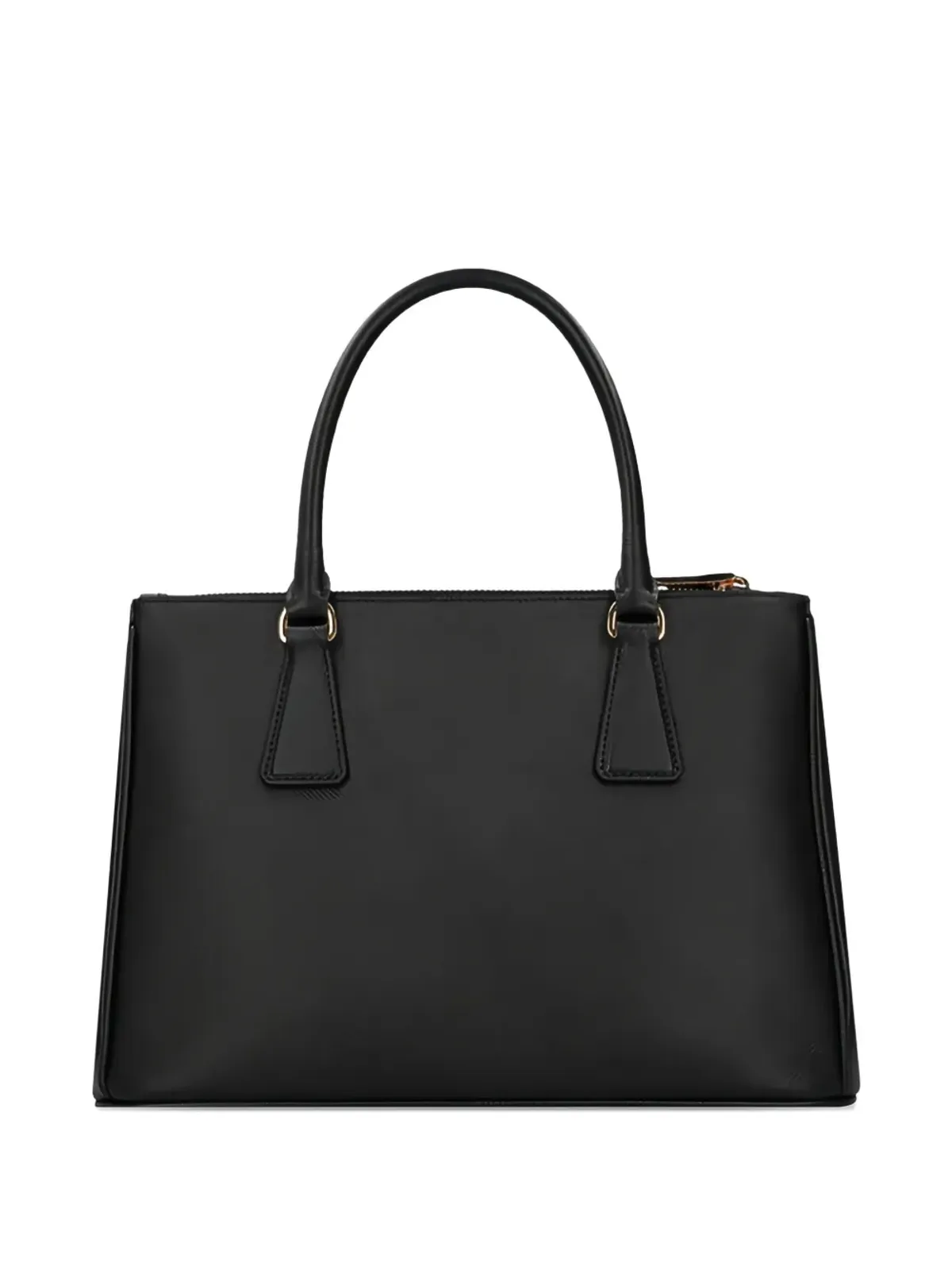 Prada トップハンドル ロゴプレート トートバッグ - 画像3