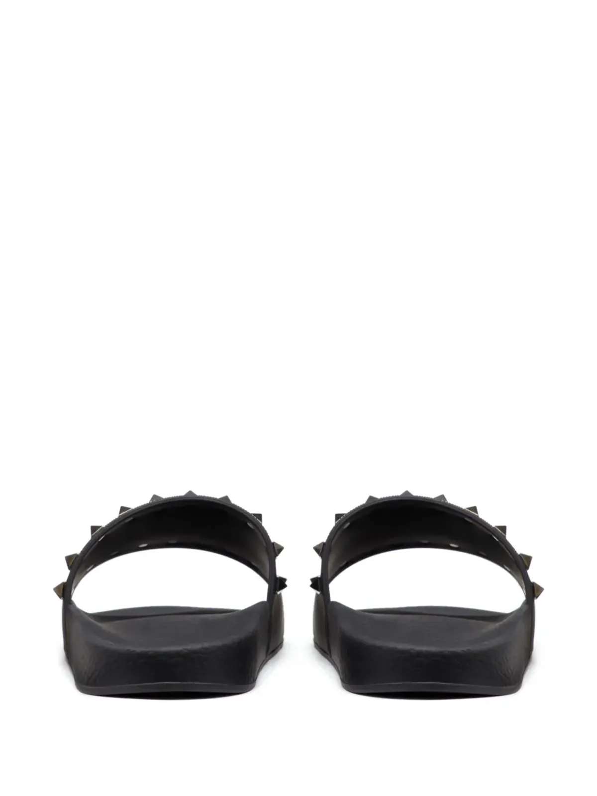 Valentino Garavani Rockstud slide sandals - Black - 画像3