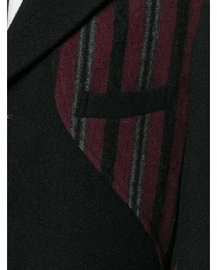 Comme Des Garçons Pre-Owned ストライプパネル ブレザー - サムネイル5