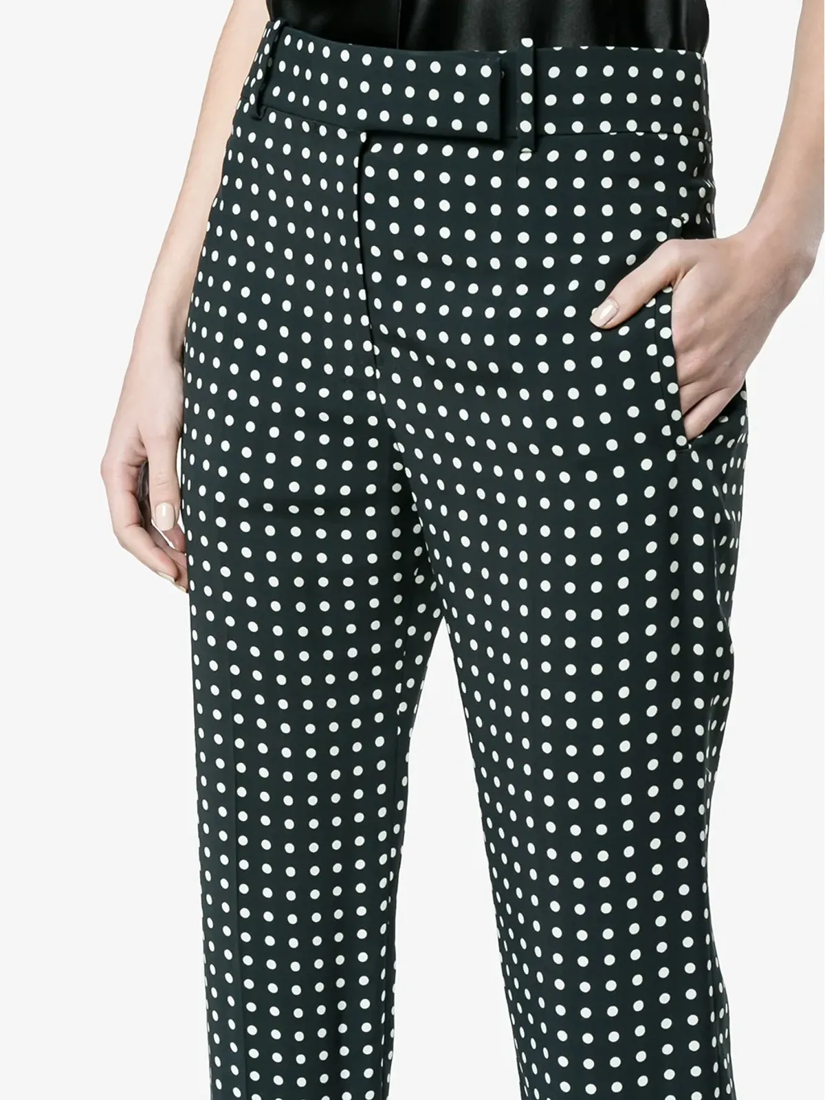 Haider Ackermann ドット柄パンツ - 画像5
