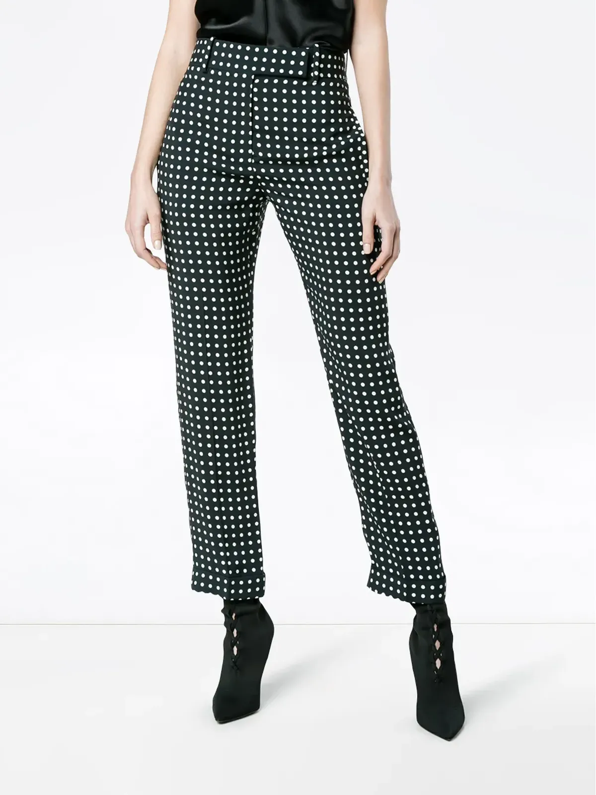Haider Ackermann ドット柄パンツ - 画像3