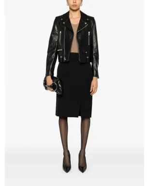 Saint Laurent レザーバイカージャケット - サムネイル2